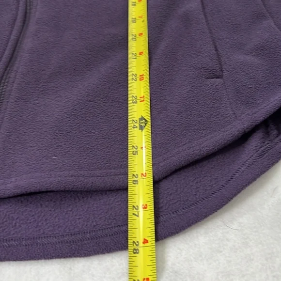 Old Navy Active Purple Full Zip Pocketed‎ Hoodie - SZ: Large - Picture 5 of 7